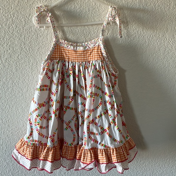 Olive Mae candy dress in size 2t - Picture 3 of 6